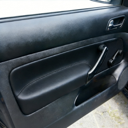 Manual Control Front Door Armrest Leather for Volkswagen Golf 4 MK4 1998-2005