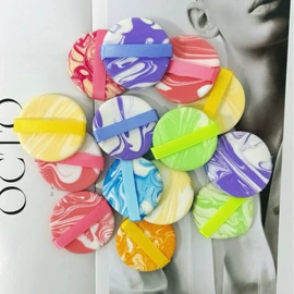 粉扑、美妆蛋;洗脸扑;沐浴球浴擦