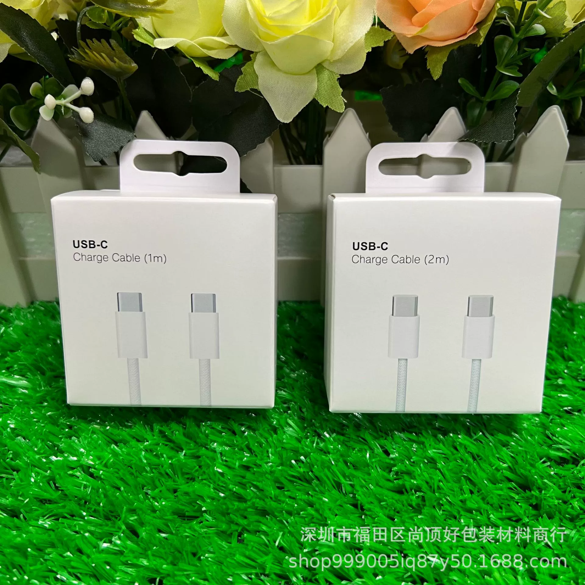 Упаковочная коробка кабеля для передачи данных Apple 15 подходит для нейтральной упаковочной коробки плетеного кабеля для передачи данных Apple USB-C 1/ 2m