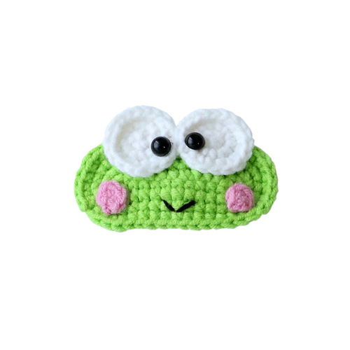 Cartoon style wool braided children's hairpin hair accessories cute animal baby girl autumn and winter BB clip head accessories wholesale