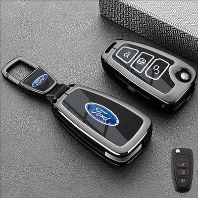 Static Rod/Key Bag, Ford Explorer Key Cover - e-type-key-gun-black-car-logo-buckle