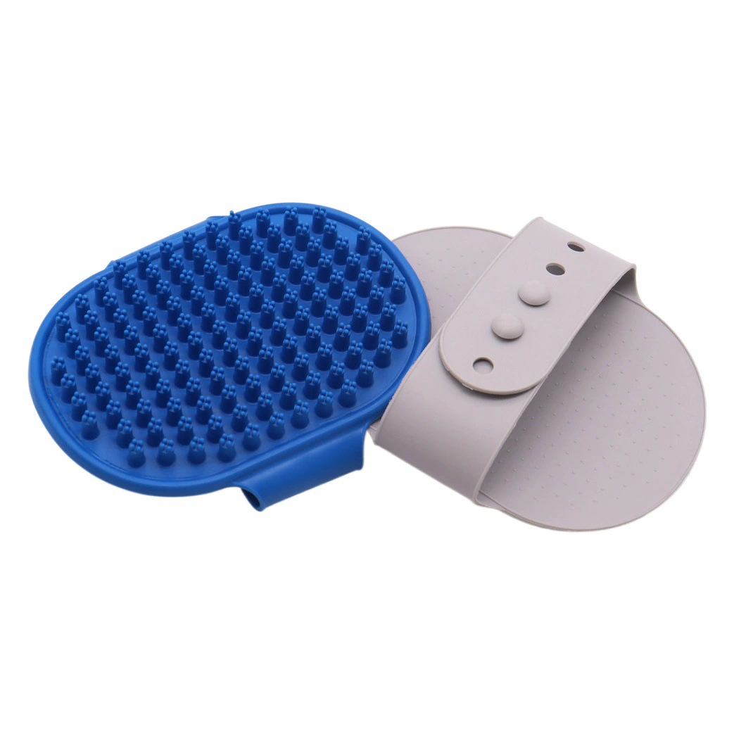 Силиконовая щетка для душа для домашних животных Щетка для собак для купания собаки щетка перчатки кошачья ванна чистящие средства инструменты кошачья щетка через границу