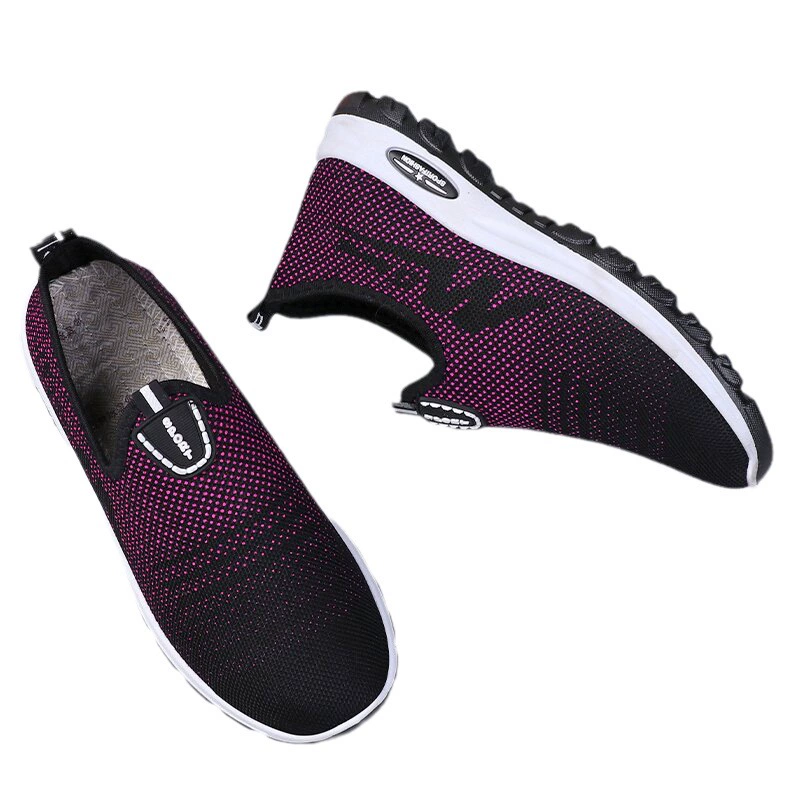 Walking shoes, footwear, comfortable slip-ons for mother, autumn, trend of season, for middle age, wholesale