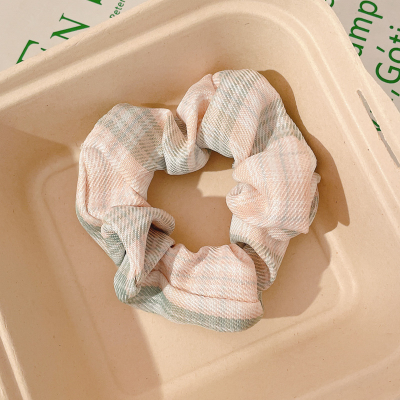 Ballet estilo encaje intestino grueso lazo para el cabello de alto valor con cola de caballo cuerda para el cabello flor para la cabeza niña de verano bola cabeza cuerda para el cabello accesorios para el cabello