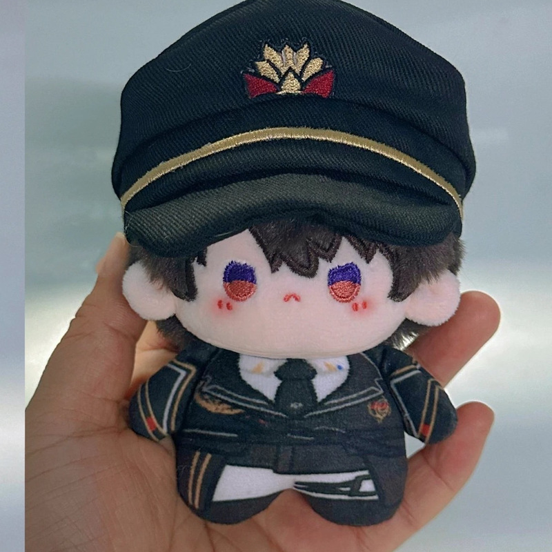ラブアンドディープスペース夏昼 10cm プリントボディかわいい人形綿人形帽子取り外し可能|undefined