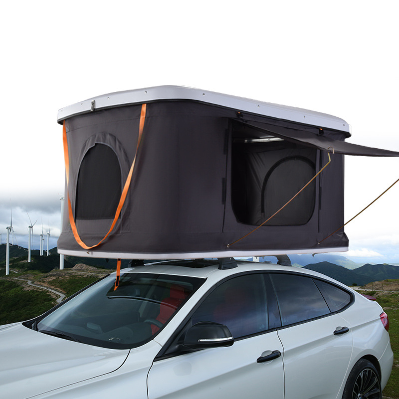 Car Roof Tent Cross-Border Fully Automatic Hard-Shell Abs Aluminum Alloy Hard-Top Suv Outdoor Camping Folding Car Tent