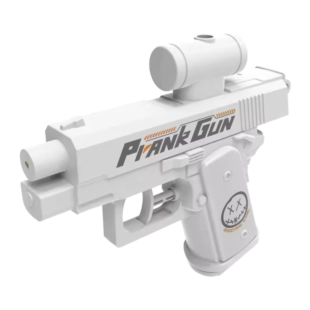 Pistola de agua nutritiva inversa de doble cara creativa de verano táctica engañosa spray de agua bidireccional mini pistola de agua juguete al por mayor