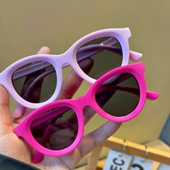 ドーパミンキャンディー系フロスト子供サングラス卸売りファッションレトロな日よけ子供日焼け止め赤ちゃん