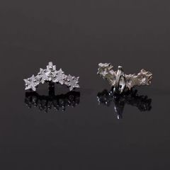 爆闪小星星耳机钻扣可拆卸蓝牙耳机夹扣装饰品小众设计感甜酷配饰