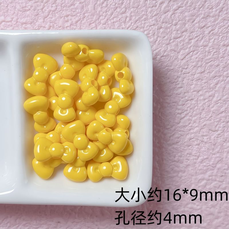 小さなカラーペイント KT リボンストレートホールアクリルビーズ diy ブレスレットネックレス素材ジュエリーアクセサリー|undefined