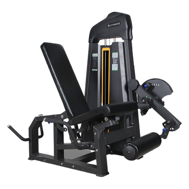 Equipo de gimnasio específico para ejercicios, máquina de flexión y extensión de piernas sentado, equipo comercial para entrenamiento de piernas, entrenador de músculos de piernas