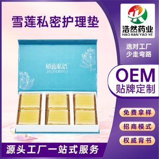 Gynecological Snow Lotus stickers pad female private parts care breathable stickers pad wholesale source factory in stock wholesale
