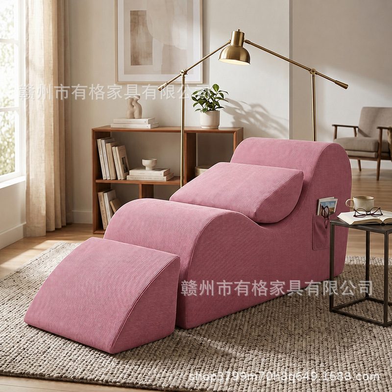 Cross-Border Compressed Sofa, Vacuum Full Sponge Yoga Sofa, Multi-Functional Single-Person Home Lazy Sofa, Leisure Chair