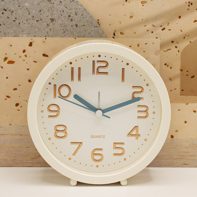 Reloj Despertador Retro de Escritorio y Cabecera, Metal, para Estudiantes y Dormitorio image 10