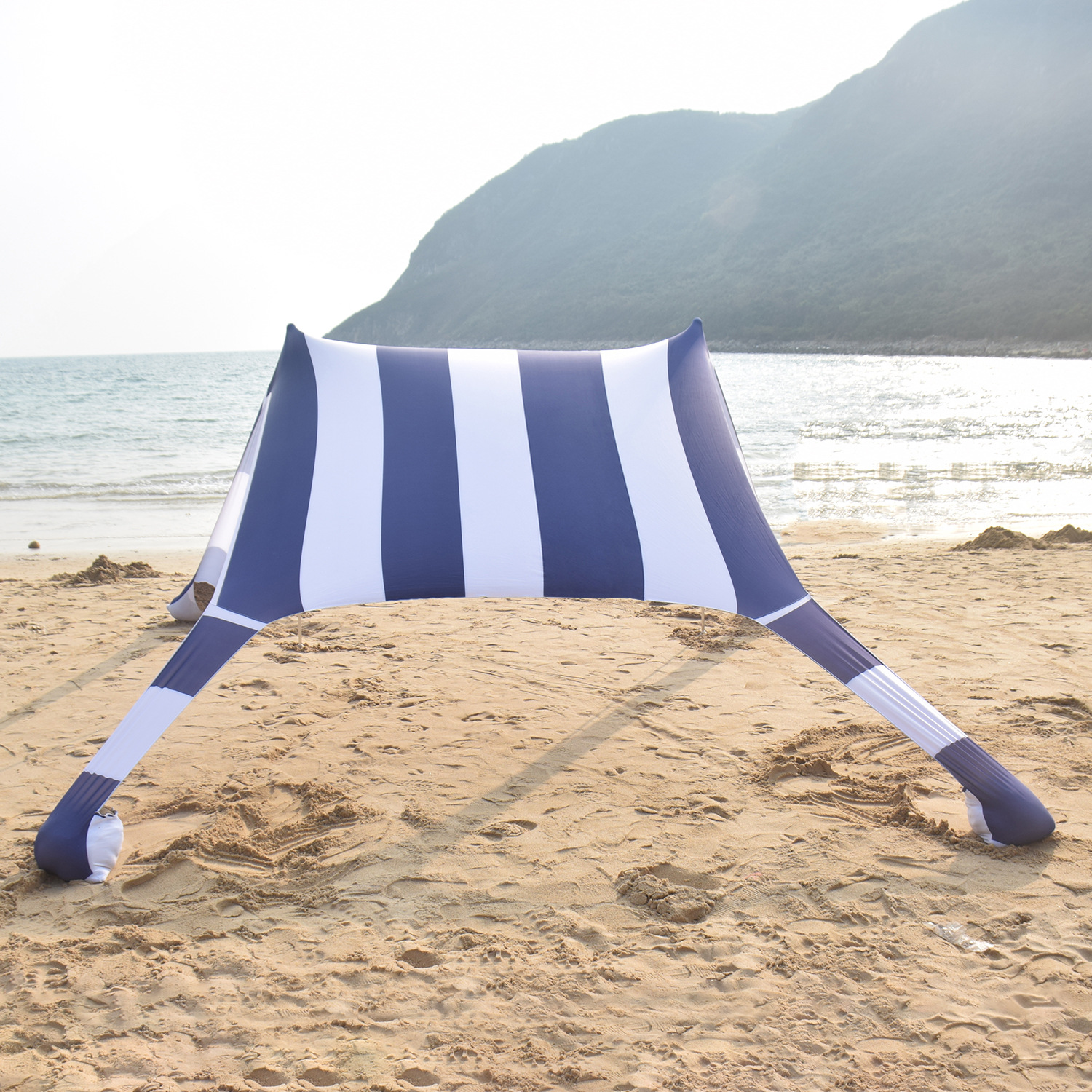 3#蓝白条纹天幕