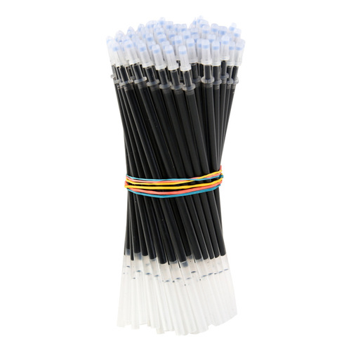 Hong Kong Sheng Wholesale Gel Pen Refill Full Needle Tube Bullet 0.5mm Water Pen Refill Korean Stationery Carbon Refill