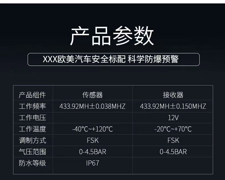 Car USB Tire Pressure Monitoring System Tpms Android Navigation Tire Pressure Wireless Monitor Built-In Tire Pressure Detection