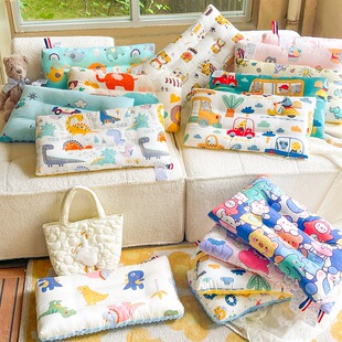 New Cotton Cartoon Children's Pillow AB Double Edition Children's Pillow Pillow Pillow Core for Kindergarten