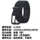 Porous durable pin buckle belt men's canvas solid men's belt lengthened student versatile military training jeans belt