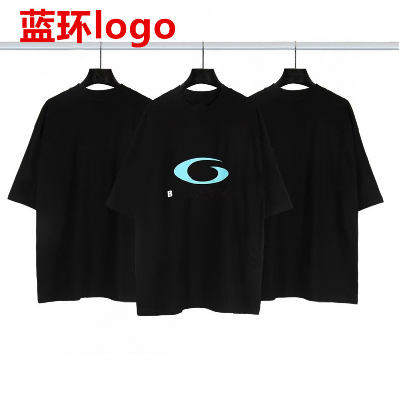 高品質クロスボーダーアメリカンスタイル25ss夏新作No.10ユニフォームレタールーズ半袖Tシャツ卸売|undefined