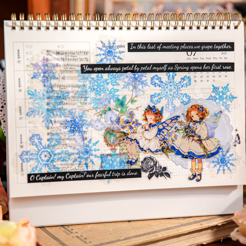 Mr. Paper Paquete de pegatinas grandes Serie de teatro de cuentos de hadas Tema de personajes Película de corte Material de la cuenta de la mano Paquete de pegatinas decorativas