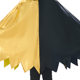 Cross-border New Halloween Children Mage Cloak Star Cape Five Star Black Gold Wizard Costume Hat suit