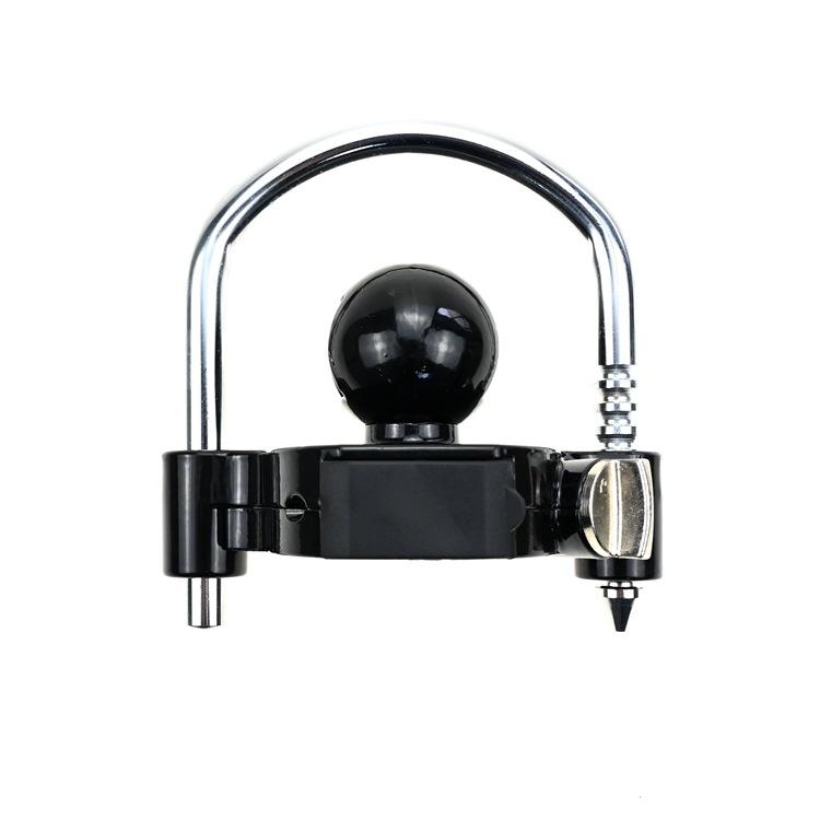 Cerradura de remolque en stock para venta directa, cerradura de cesta, equipo de tráfico, dispositivos de bloqueo de remolque, cerradura de cubierta de bola de alta calidad, accesorios de bloqueo.