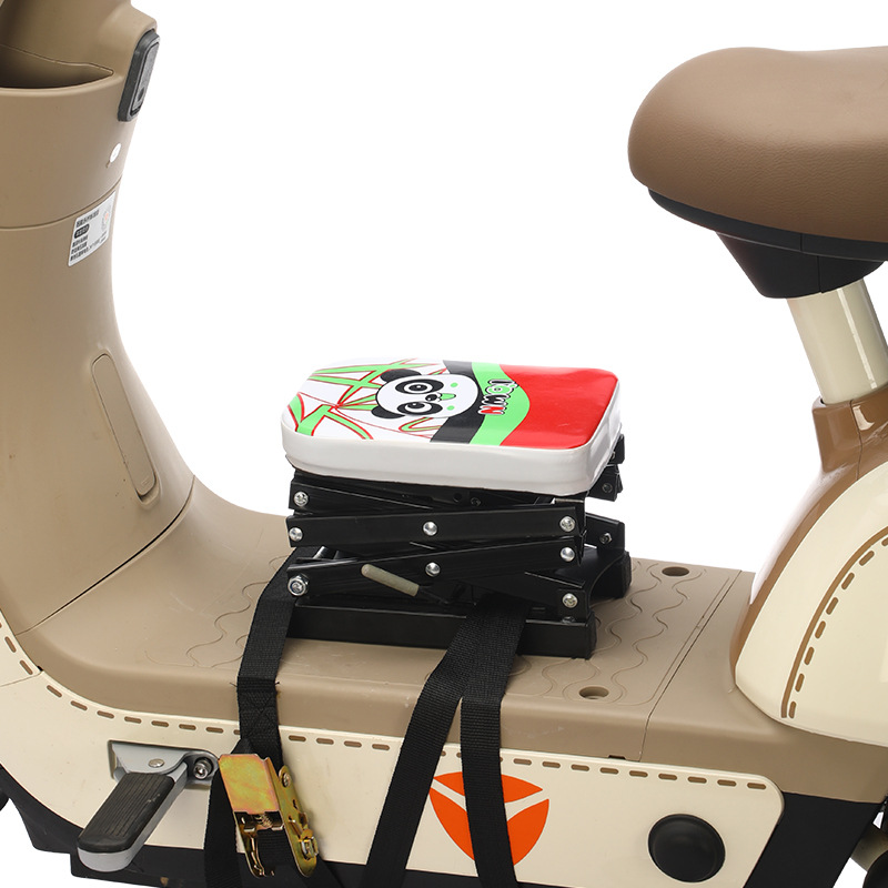 Electric motorcycle scooter electric motorcycle child seat front baby safety child sitting chair battery car stool