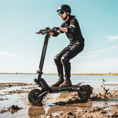 Qatlanan elektrik skuterlər Scooter Factory Customized Two-Wheel