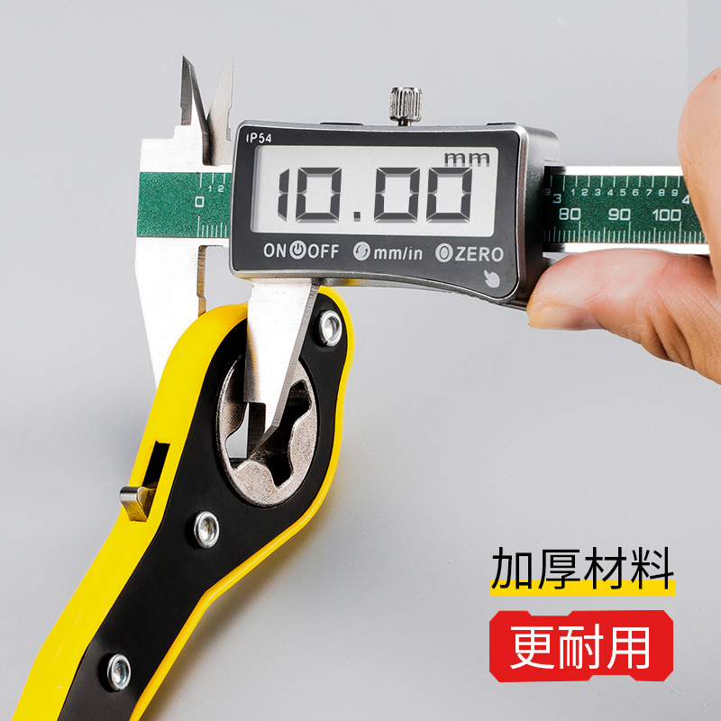 Bandolera para vehículos todoterreno, llave de gato de trinquete, grueso y que ahorra mano de obra, coche, gato cruzado para coche