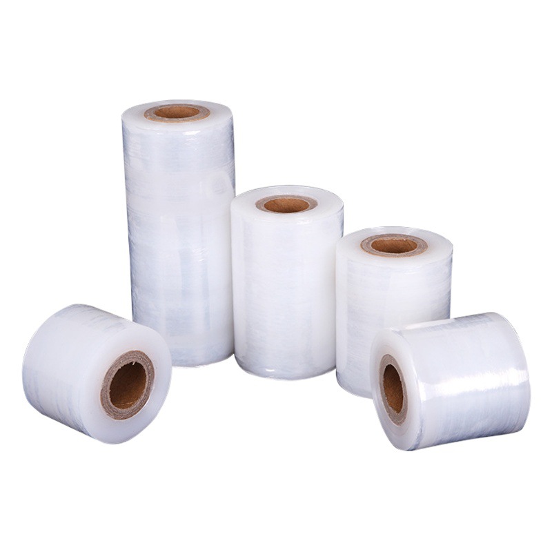 Pequeño rollo PE protección del medio ambiente pequeña película de bobinado ancho 3cm5cm película de embalaje a prueba de fugas película de injerto película de sellado para llevar