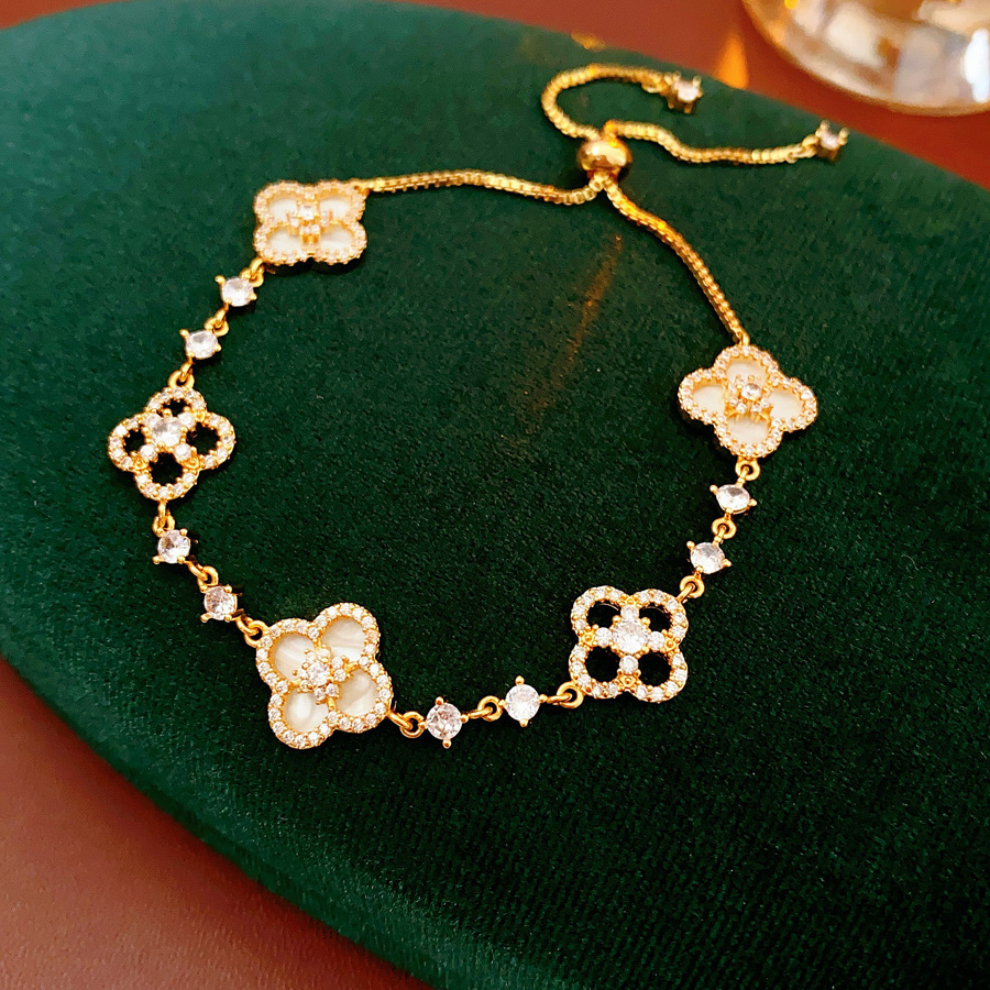 Brazalete - Oro - Blanco