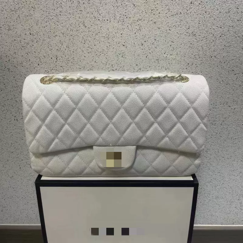 跨境外贸高级感经典女包小香风CF鱼子酱菱格绣线单肩包批发Bags