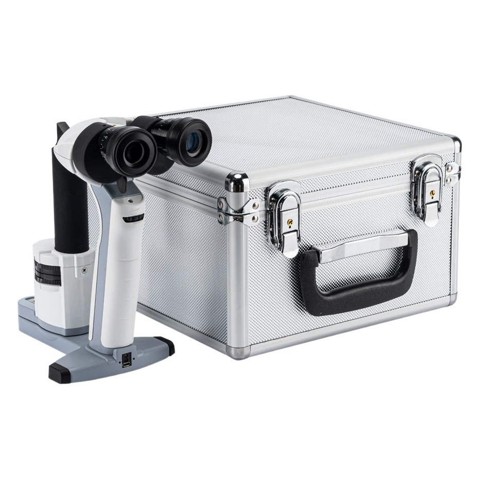 Очки оборудование офтальмологическая щелевая лампа LS-1B портативный скрининг фундус портативный ручной щелевой светильник модель внешней торговли