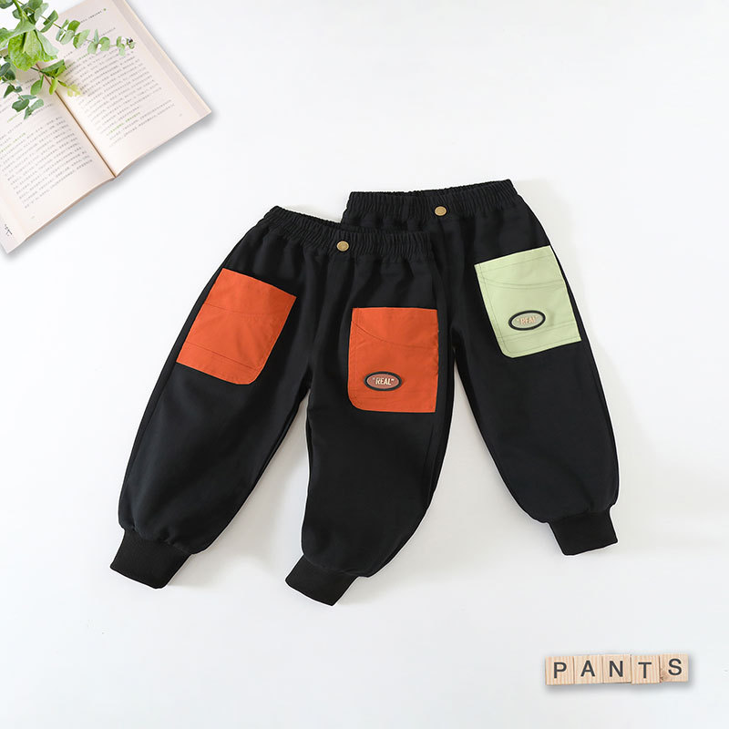 Autumn children's trousers for boys