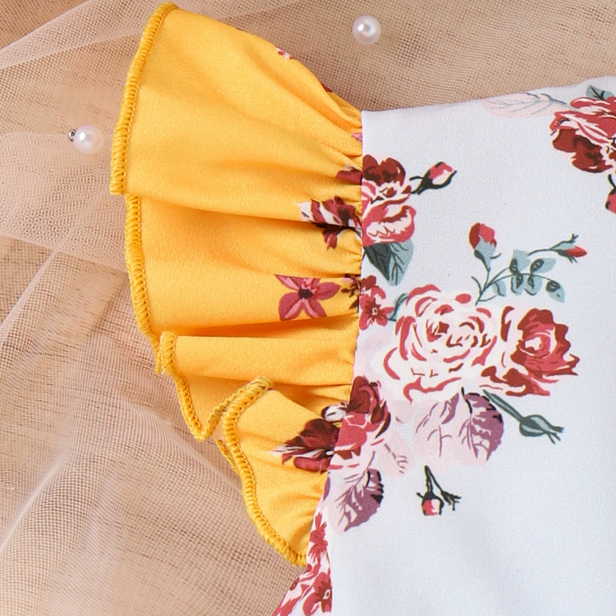 Летнее платье, flowers? amazon removed due instruction to avoid marketplace names. Translate maintaining meaning: 