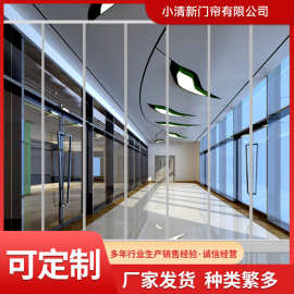 加工定制PVC磁吸透明门帘 店铺商用空调挡风隔热塑料四季隔断帘