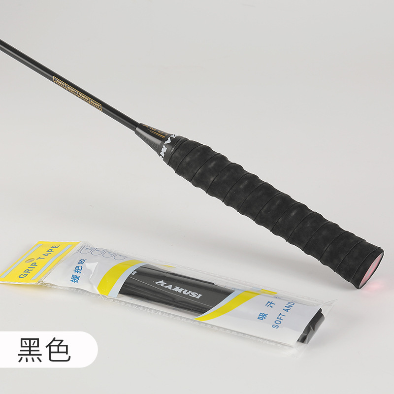 テニスラケット付き、バドミントン厚みのあるハンドル、釣竿、滑り止めハンドル、ドラゴンボーン、つや消しハンドグルー、ストラップ、制汗剤|undefined