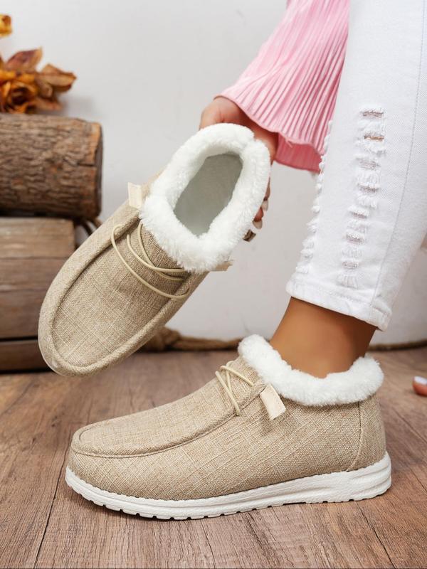 Women's Casual Straight Cotton Flat Shoes