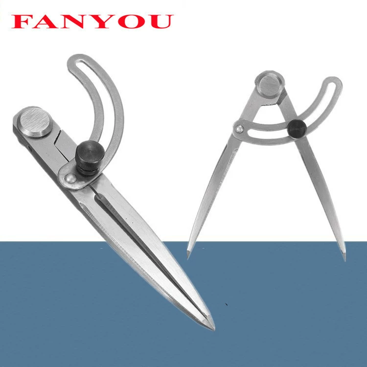 Fanyou собственного производства с маркировочной картой крыла, измеритель расстояния, Компасы, измеритель боковой линии, устройство растительного дубления, кожа, подкалибр, кожаный инструмент для боковой линии