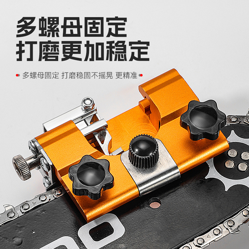 Amoladora de cadena de mano portátil de sierra de cadena eléctrica del Hogar Accesorios de la máquina de pulir Archivo de cabeza de molienda herramienta de corte de carpintería