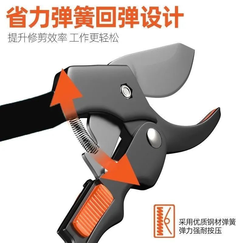 鋼製太枝剪定鋏、園芸用鋏、家庭用花木、ブドウ果樹剪定鋏、鍬、鍬、クロスボーダー工場卸売|undefined
