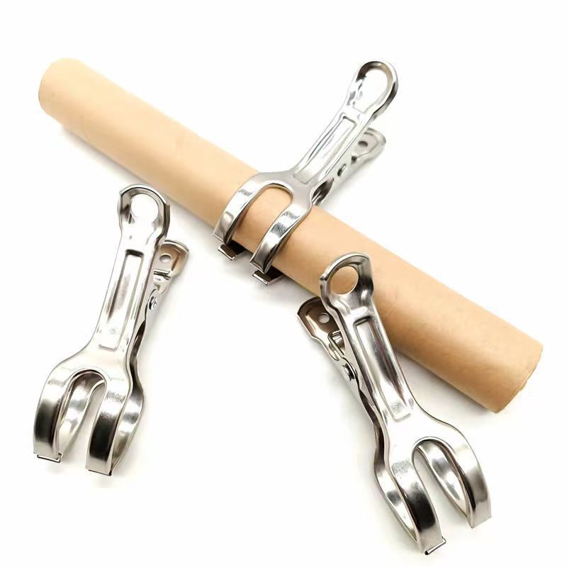 Stainless Steel Moxa Clip Holder Stand Accessory for Handheld Moxibustion and Suspended Moxa Stick Use overview