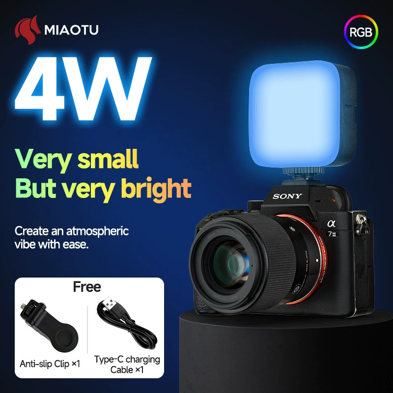 Портативный заполняющий свет K-05 MJ-05, RGB карманный фонарь для камеры и телефона, 0,13 кг