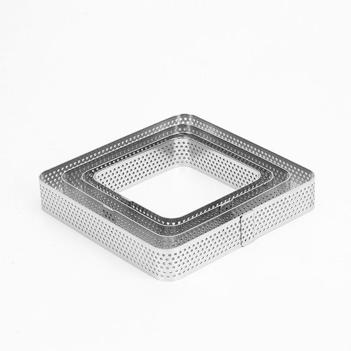 304 stainless steel creative mousse ring 14-piece set of thickened cake mousse making work DIY kitchen baking