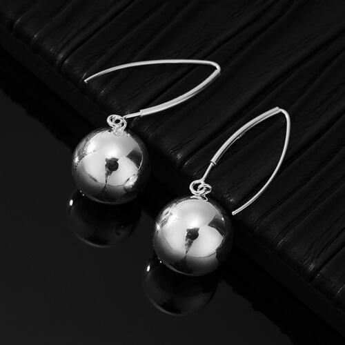 Ball Earring Hook for Women, Retro Fashion Personalized 
