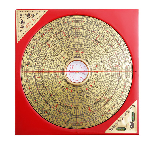 Specialized Compass Copper Astrolabe Feng Shui Item Craftsmanship with Compass High Precision Bagua Luogeng Plate Wholesale