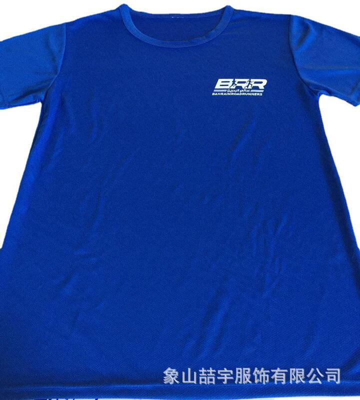 Factory supply plus size 160g fine mesh running T-shirt dri fit t shirt