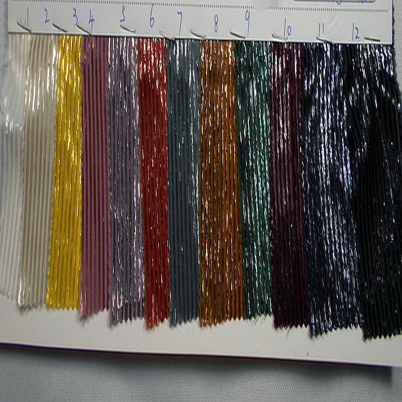 新款韩国绒全光亮丝细条坑条绒布秋冬女装丝绒经编旗袍晚礼服面料