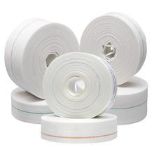 农用帆布浇地水带白编织消防水带耐磨软管水管高压灌溉主管带无孔